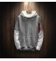  Men patchwork Long Sleeve Pullover Hoodies 2018 Sweatshirt hoodies Men high quality