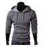 Autumn New Arrival High Printed Sportswear Men Sweatshirt Hip-Hop Male Hooded Hoodies Pullover Hoody clothing