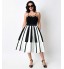 Women 3D Print Ball Gown Casual Colorful Skirt Piano