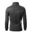 Mens Coat Solid Casual Slim Designed Lapel Zipper Top Jacket