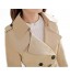 Women's Double Breasted Trench Coat Tailoring Overcoat