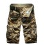 Camouflage Camo Cargo Shorts Men 2018 New Mens Casual Shorts Male Loose Work Shorts Man Military Short Pants