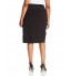 Women's Plus-Size Essential Power Stretch Pleather Front Skirt