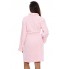 Scalloped Texture Bath Robes for Women