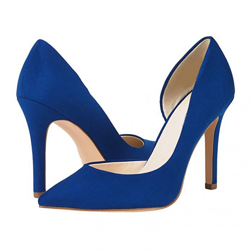 Stiletto High Heel Shoes for Women: Pointed, Closed Toe Classic Slip On Dress Pumps