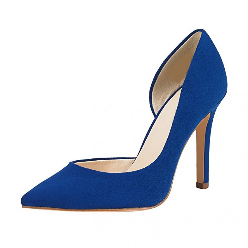 Stiletto High Heel Shoes for Women: Pointed, Closed Toe Classic Slip On Dress Pumps